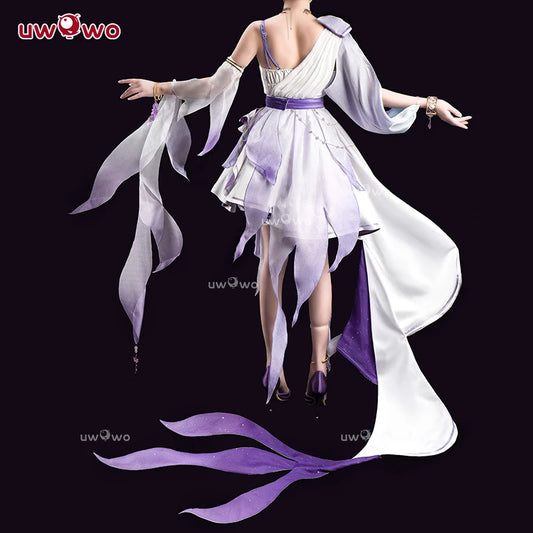 PRE SALE UWOWO Robin Cosplay Game Honkai Star Rail Fanart Robin Wisteria Gown Cosplay Costume Halloween Costume