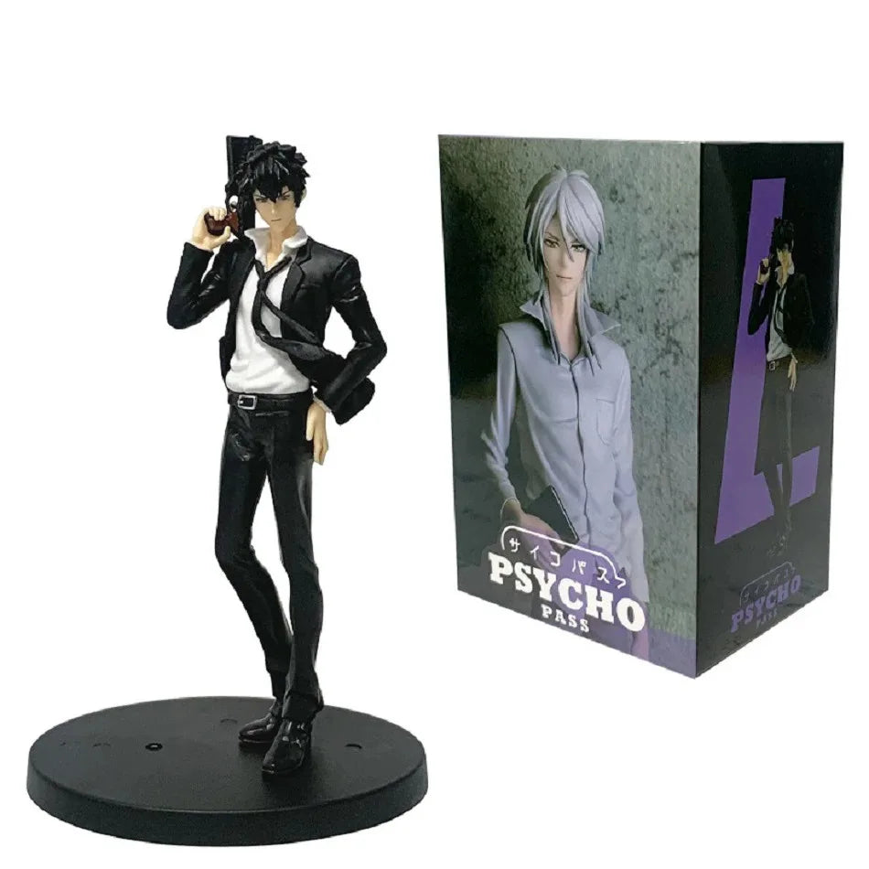 Factory Direct Sales! Fan Collectible Figure — Kougami Shin'ya / Makishima Shogo PVC Action Doll, Hot Anime Desktop Decoration
