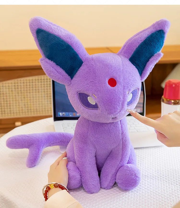 40/50/70CM Big Size Pokemon Espeon Plushies Cartoon Anime Soft Plush Pillow Doll Kawaii Stuffed Plushie Ornament Children Gifts