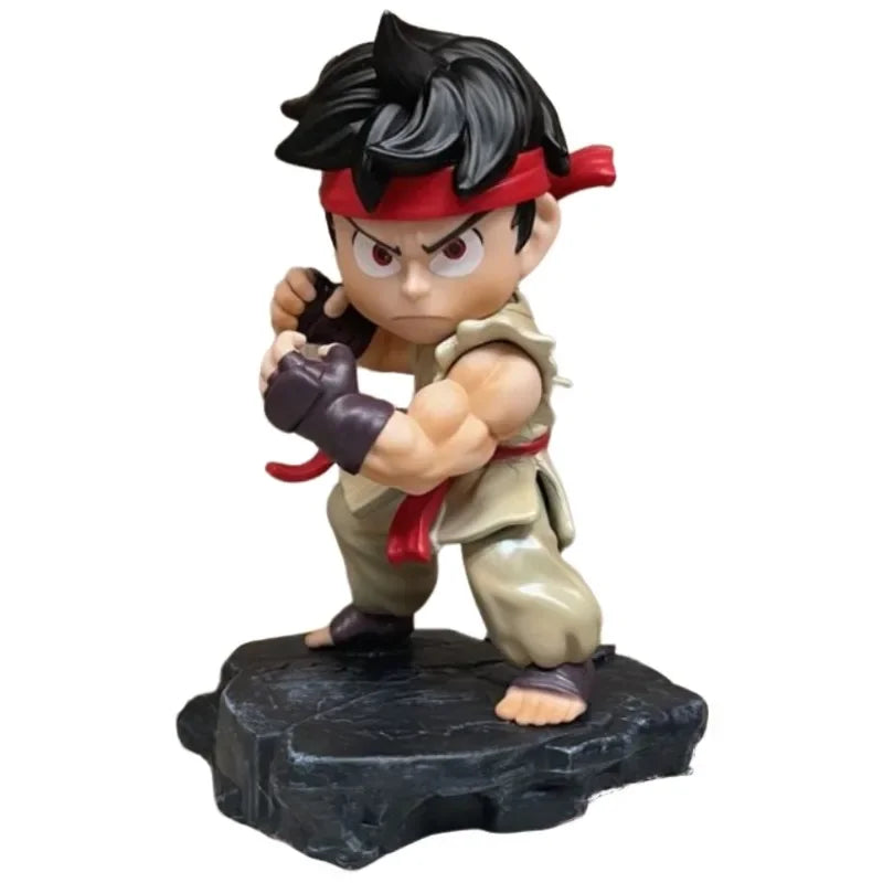 15cm Anime Game Street Fighter Ryu Figurine Ken Masters Action Figure PVC Statue Collection Model Birthday Decoration Toys Gifts