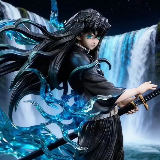 26cm Pvc Tokitou Muichirou Articulated Action Figure Anime Figure Gk Statue Model Collectible Toy Figurine Desktop Ornament Kids