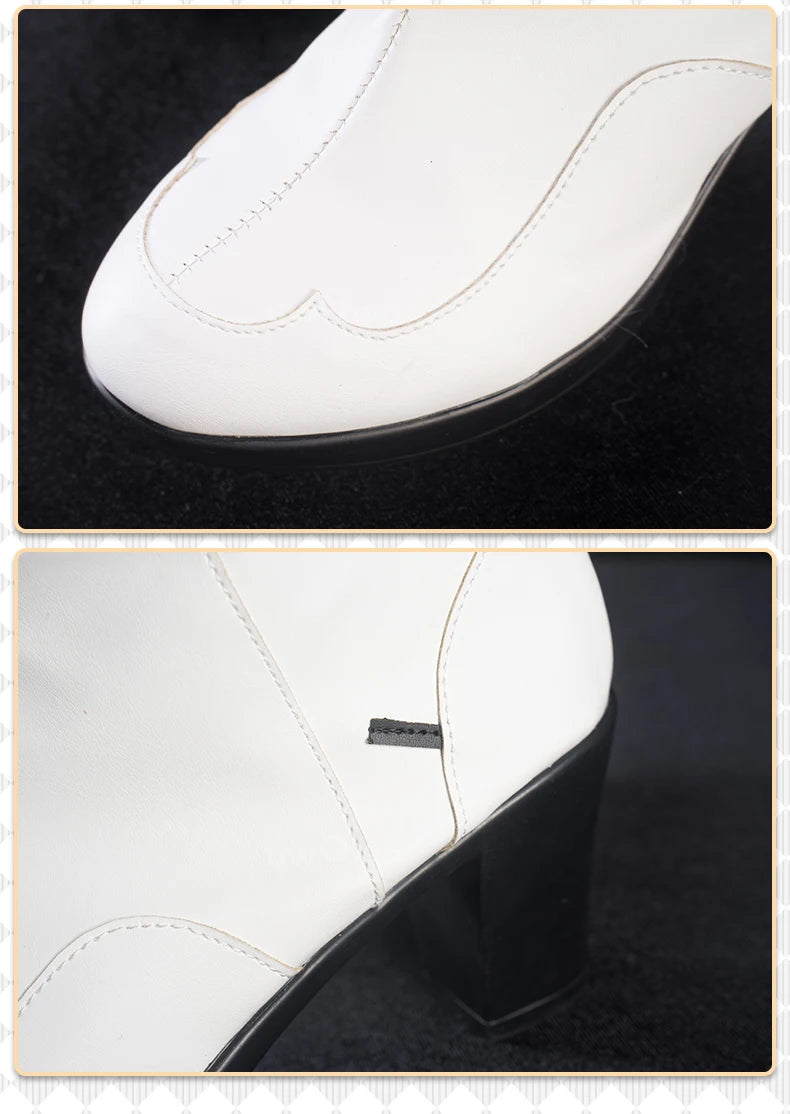 UWOWO Phoebe Shoes Game Wuthering Waves Phoebe Cosplay Shoes White shoes Woman Size 36-43