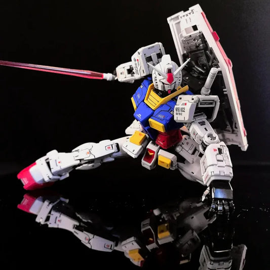 5501 Changlong Rx-78-2 Ver 2.0 RG 1/144 Base Color Assembly Model Kit Rx 78 2 Toys Movable Joints Robot Models Mecha Kids Gift