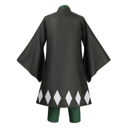 Bleach Urahara Kisuke Cosplay Costume Set Polyester Adult Unisex