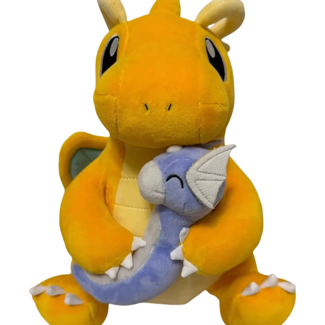 Pokemon Pikachu Plush A Late Bloomer Dragonite Doll Tyranitar Larvitar Toy Pupitar Dratini Dragonair Soft Gift For Children