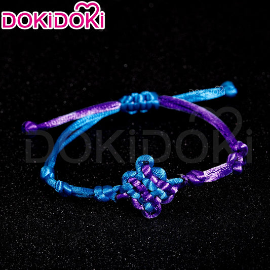 【Last Batch】IN STOCK Rumii Jinuu Cosplay Bracelet Movie DokiDoki Blue Purple Rumii Jinuu Bracelet Halloween Cosplay Accessory