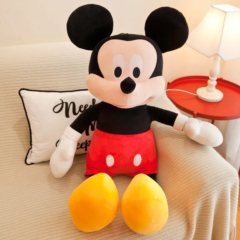 35-100cm Disney Couples Mickey Mouse Minnie Kawaii Plush Toys Children Gifts Plush Toys Doll Birthday Gift For Girlfriend Girls