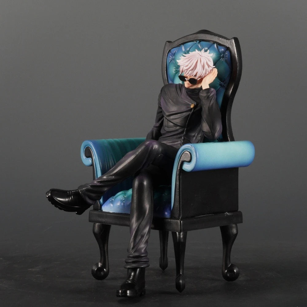 24cm Anime Jujutsu Kaisen PVC Action Figure Geto Suguru Gojo Satoru Statue Model Toy Gift