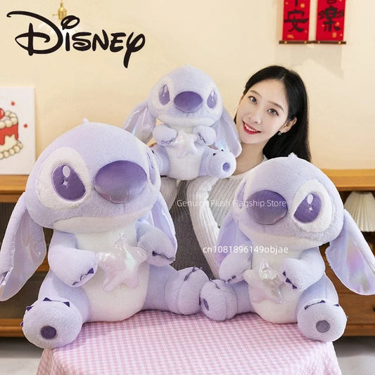 80CM Large Big Size Disney Stitch Cartoon Anime Plush Stuffed Doll Room Decoration Children Pillow Cute Peluche Ornaments Gifts