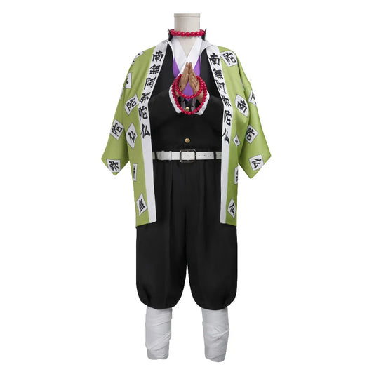 Anime Himejima Gyomei Cosplay Costume Set Polyester