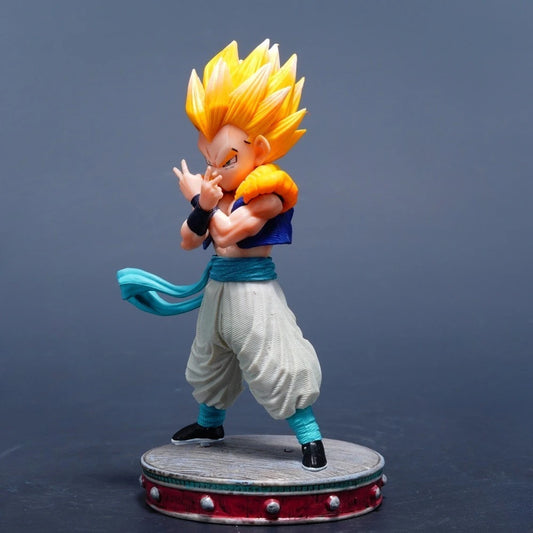 15cm Super Saiyan Gotenks Dragon Ball PVC Action Figure Desktop Ornament Model Toy Gift