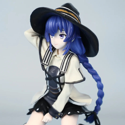 10cm Anime Jobless Reincarnation Roxy Migurdia Action Figure Desktop Decorations Kawaii Girl Figure Noodle Stopper Pvc Model Toy