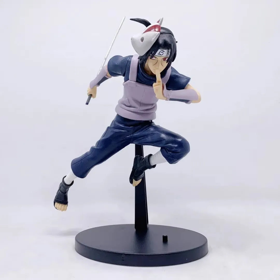Naruto Anime Figure Uchiha Itachi Action Figure PVC Collection Model Doll Ornaments Toys Gifts