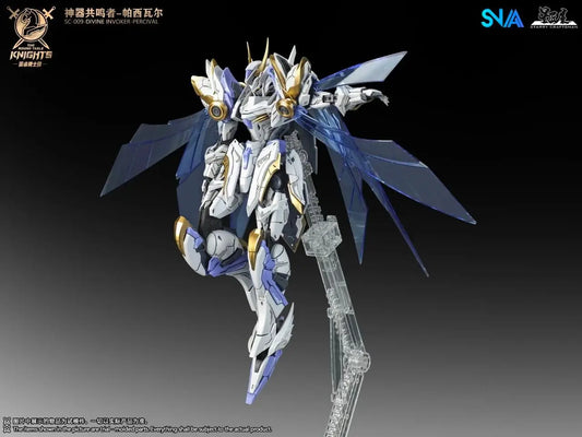 【In Stock】 SNAA SC-009 Divine Invoker Percival Deluxe The Round Table Knights Model Kit HG 1/144 Action Figures Toy Gift