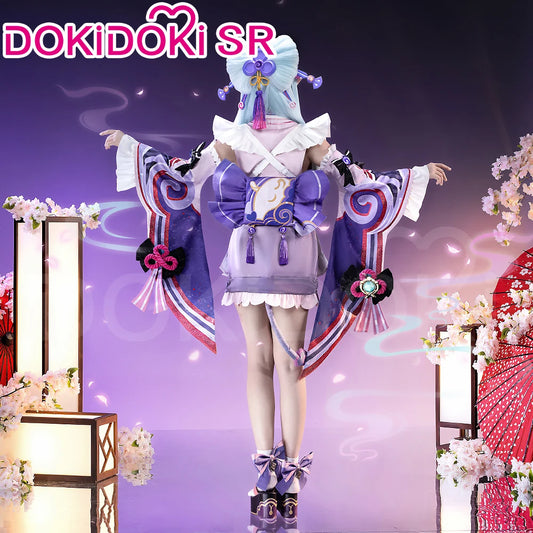 Yumemizuki Mizuki Cosplay Costume Game Genshin Impact【XS-2XL】DokiDoki-SR Women Cute Maid Dress Plus Size