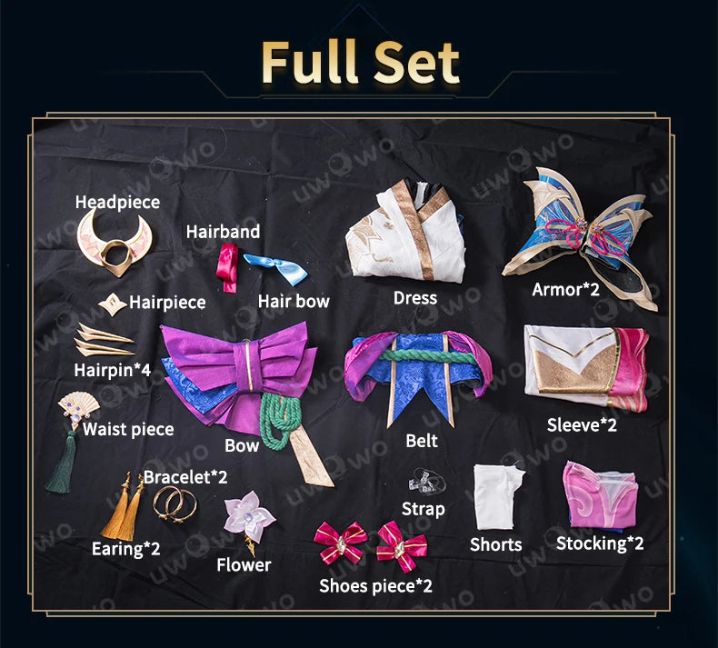 LAST BATCH UWOWO Lux Cosplay Game Prestige Spirit Blossom Lux Cosplay Costume Halloween Costume