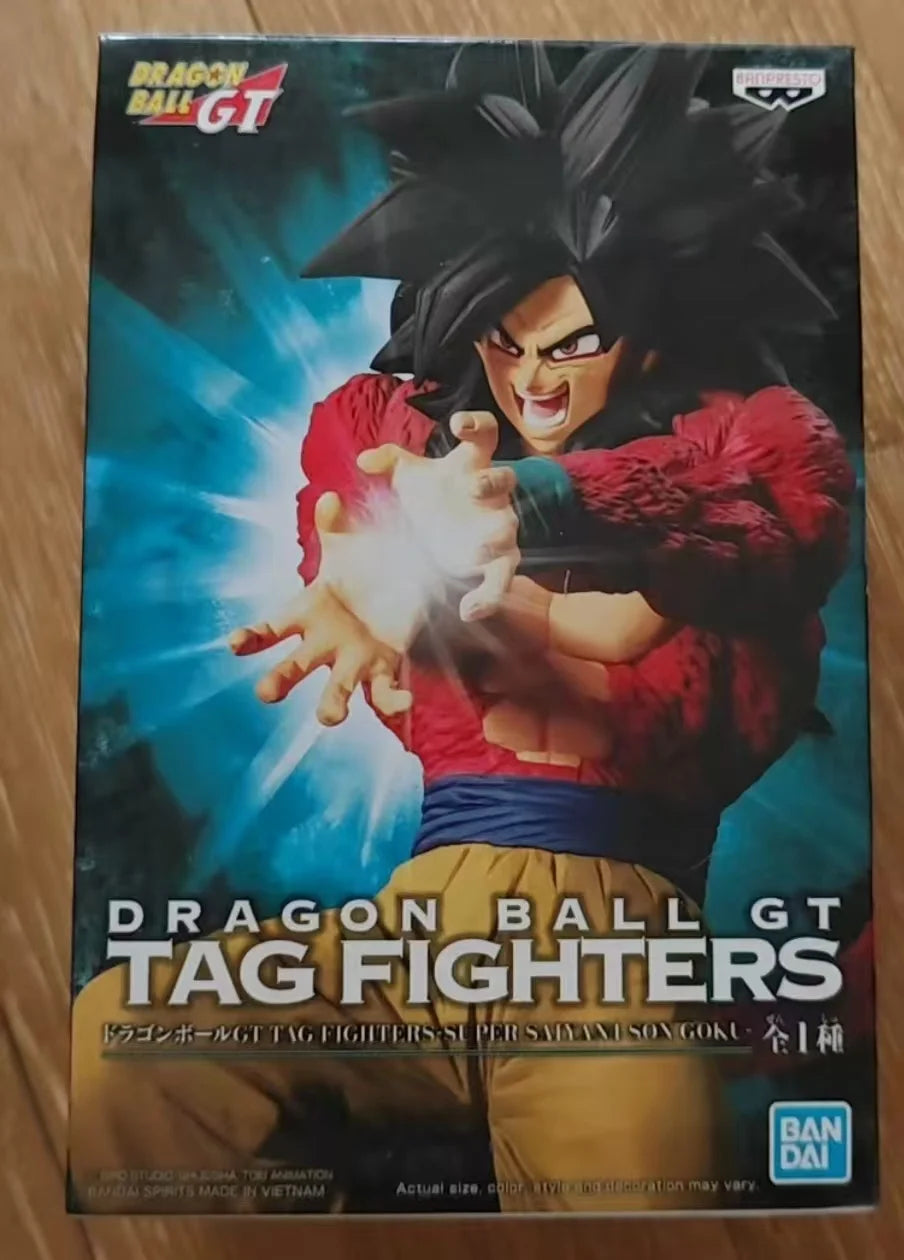 Bandai In Stock Banpresto Original Dragon Ball Gt Tag Fighters Son Goku Vegeta Iv Anime Figures Action Model Boxed Toys Gifts