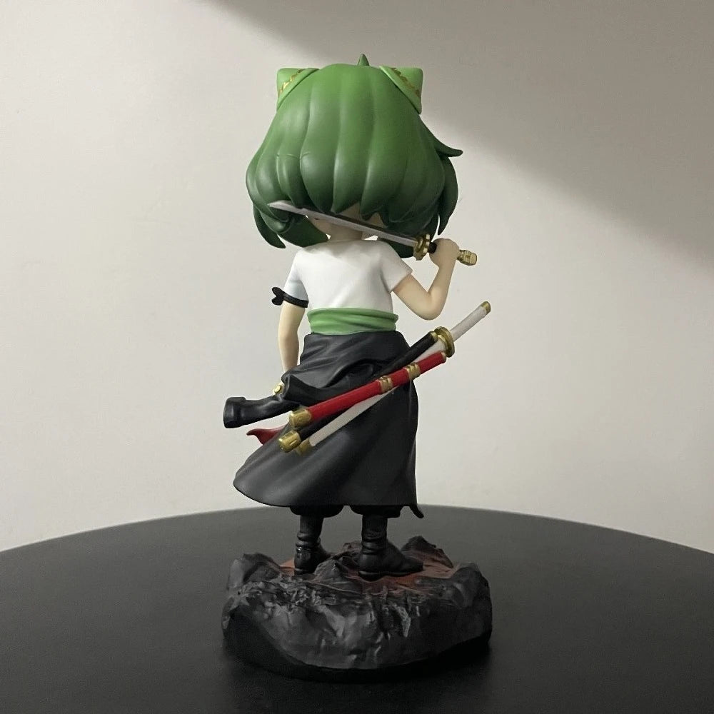 18.5cm Anime ONE PIECE Roronoa Zoro PVC Action Figure Model Statue Collection Toy Gift