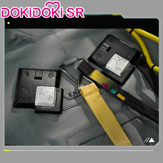 Endministrator A B Cosplay Costume Game Arknights DokiDoki-SR Men Endministrator Cosplay Mask Halloween