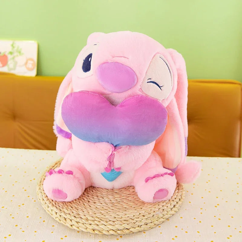 New Disney Lilo&Stitch Cute Cartoon Dolls Toys Kawaii Anime Soft Stuffed Dolls Pillow Appease Toys Birthday Gift for Boys Girls