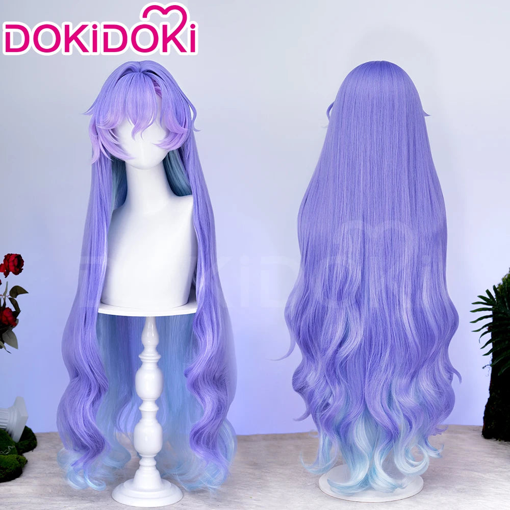 IN STOCK Augusta Cantarella Cartethyia Fleurdelys Iuno Wig Game Wuthering Waves DokiDoki 100cm Wig Cantarella Cosplay Free Cap