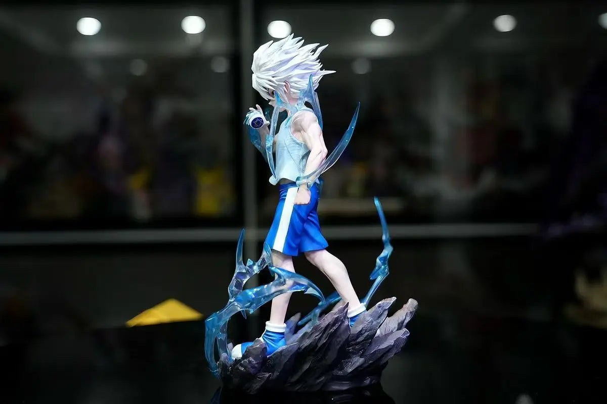 23cm Hunter Anime Figures Killua Zoldyck Figure Manga Action Figure Pvc Model Statue Collection Decoration Toys Gift Ornaments