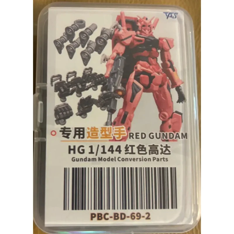 TAS Model Red GQuuuuuuX Conversion Parts Bits-2 Pieces PMC-BD-69-1 for HG 1/144 gMS-α 3D Print Highly Accurate Resin Parts DIY