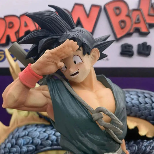 Amime Dragon Ball Z Gk 3d Comic Books Son Goku Riding Shenron Figurine Pvc Action Figure Model Statue Collection Children'S Toy