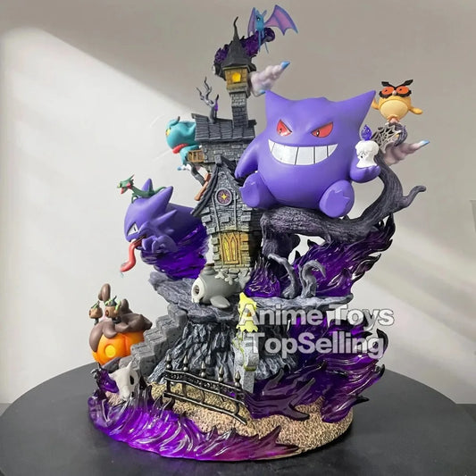 30cm/11.81in Anime Pokemon Figure Gengar Action Figures Pvc Collection Model Toys for Gifts