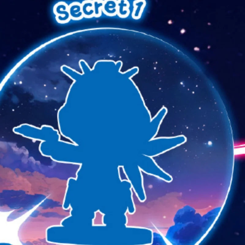 Original Bandai Pajamars Series Mobile Suit Gundam Seed Destiny Blind Box Athrun Zala Toy Cagalli Yula Athha Mystery Box Model