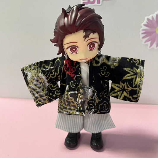 Ob11 Kamado Tanjirou Action Figure Toys Anime Demon Slayer Kimetsu no Yaiba Infinity Castle PVC Model Collection Doll