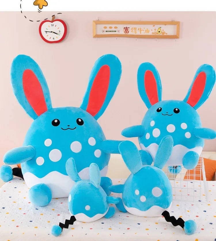 35/50/70cm Big Size Pokemon Azumarilla Anime Plush Stuffed Doll Room Decoration Plushies Kawaii Pillow Ornaments Children's Gift