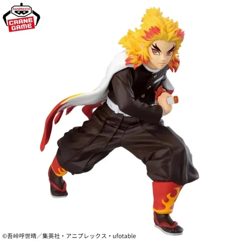 Original In Stock Bandai Banpresto Demon Slayer Rengoku Kyoujurou Maximatic Kyojuro Rengoku Anime Action Models boxed Toys gifts