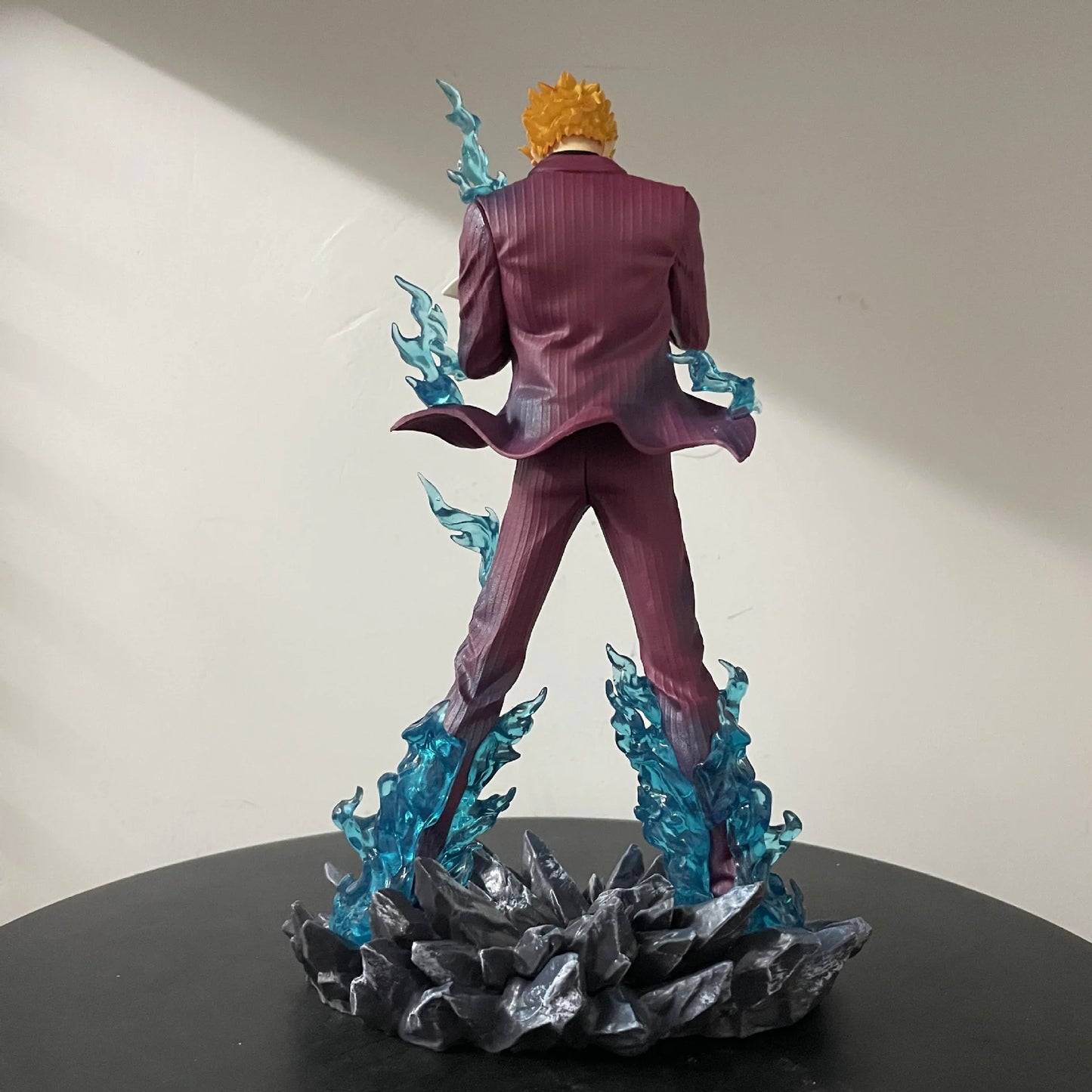 25cm One Piece Figure Sanji Anime Figures Pop Smoking Sanji Figurine Devil Foot Statue Pvc Collection Kids Toys Birthday Gifts