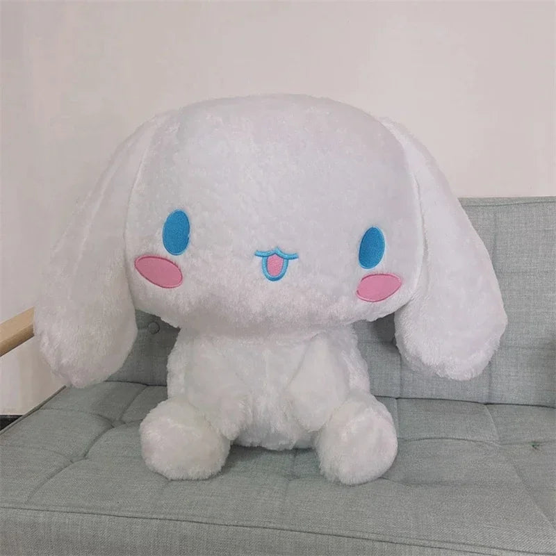 Lovely Cinnamoroll Plush Toy Cartoon Stuffed Anime White Dog Plushies Cuddly Doll Throw Pillow Birthday Gifts Girl