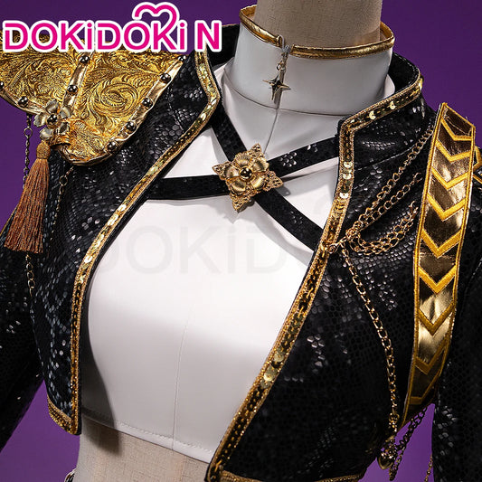 【Last Batch】IN STOCK Zoeyy Miraa Rumii Cosplay Costume【XS-3XL】DokiDoki-N Golden Costume Zoeyy Miraa Rumii Cosplay Plus Size