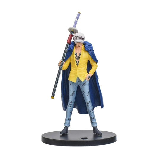 Hot 18cm/7.1nch Anime Figure One Piece DXF Wano Country Trafalgar Law PVC Collection Model Dolls Toy For Gift 18cm