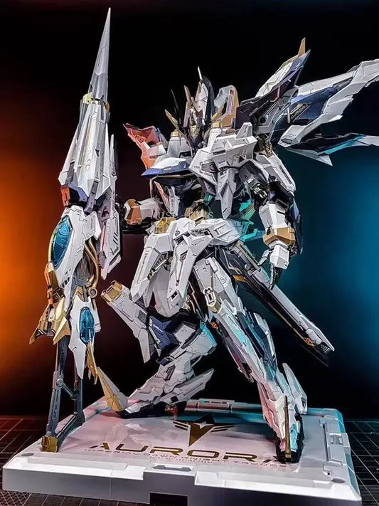 Original Infinite New Star 1/100 Aurora Imperial Dawn Knight Troops Alloy Die Casting Frame Model Halloween Gift