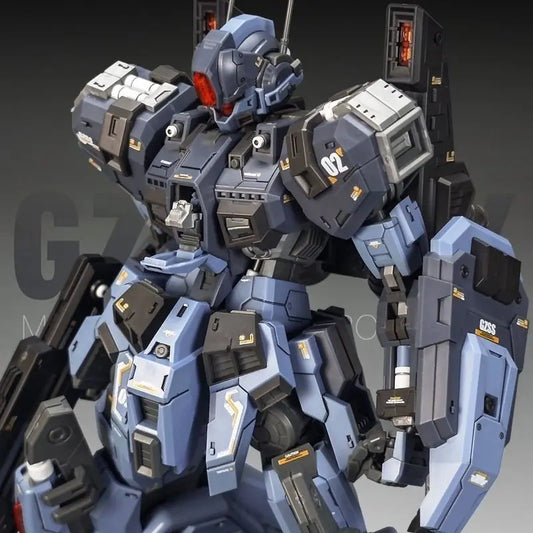 1/100 Scale Gus Zza Gzss-Ox-Gus Domestic Original Mecha Plamo Robot Model Articulated Action Figure Collectible Toy