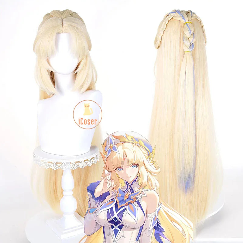 Genshin Impact Nicole Reeyn Cosplay Costume Wig Dress Hat Hexenzirkel Halloween Party for Women Girls Role Play Game Outfit Prop