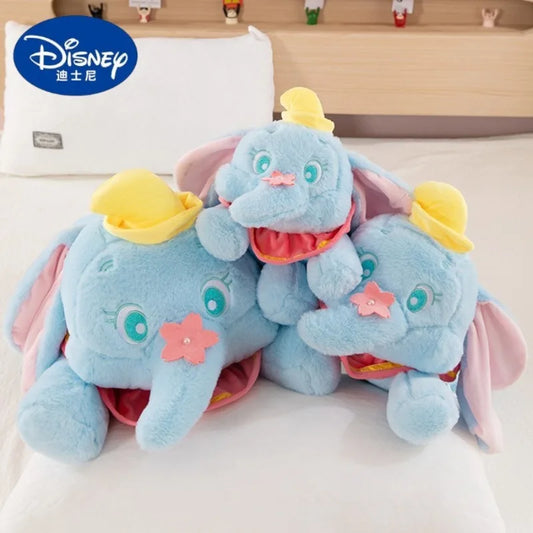 45/60/80cm Big Size Dumbo Disney Cartoon Anime Plush Stuffed Doll Kawaii Room Decoration Plushies Children's Pillow Holiday Gift