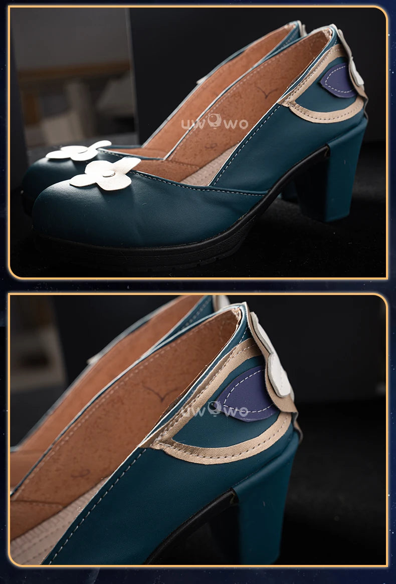 UWOWO Honkai Star Rail Ruan Mei RuanMei HSR Cosplay Shoes