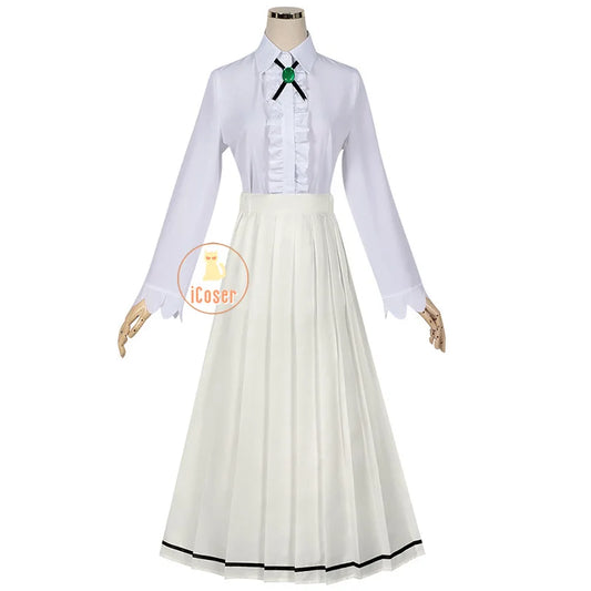 Anime Rock Is A Lady's Modesty Otoha Kurogane Cosplay Costume Wig JK Skirt Lilisa Suzunomiya Halloween for Women Carnival iCoser