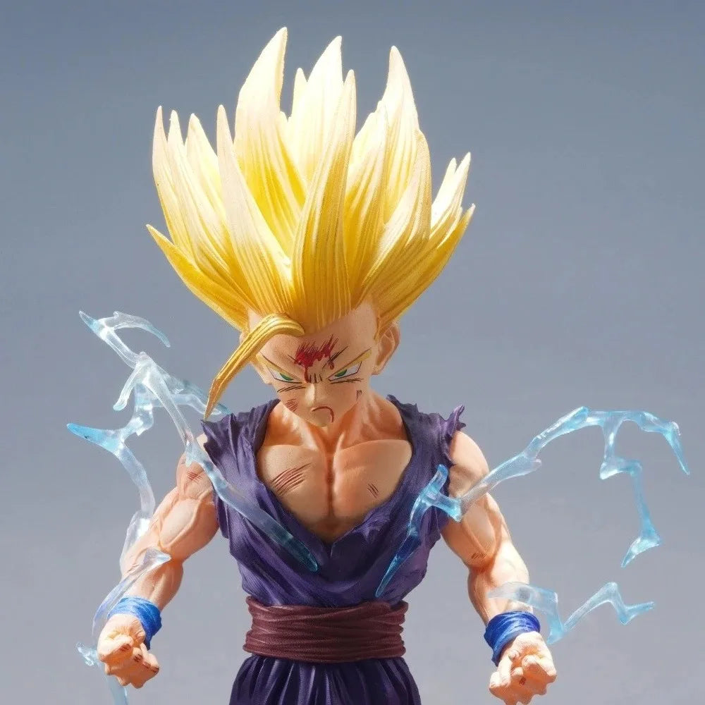 24cm Super Saiyan 2 Son Gohan Dragon Ball PVC Action Figure Desktop Ornament Model Toy Gift