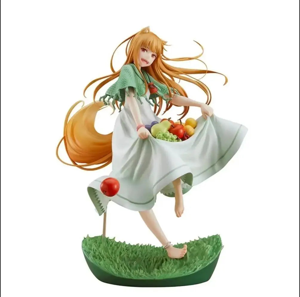 Spice And Wolf Holo The Wise Wolf 7th Generation Figure Fragrant Fruit Theme Collectible Model Doll Decorative Ornament Statue
