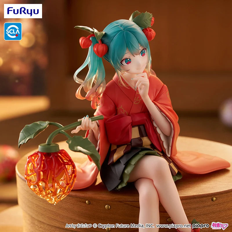 Bandai Hatsune Miku Flower Fairy Physalis Ver. 15CM PVC Model