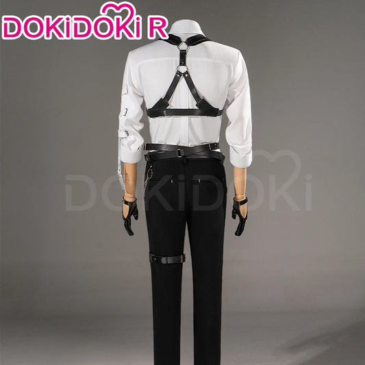IN STOCK Sylus Rafayel Xavier Zayne Cosplay Costume Game Love and Deepspace【XS-2XL】DokiDoki-R White Grey Halloween Plus Size