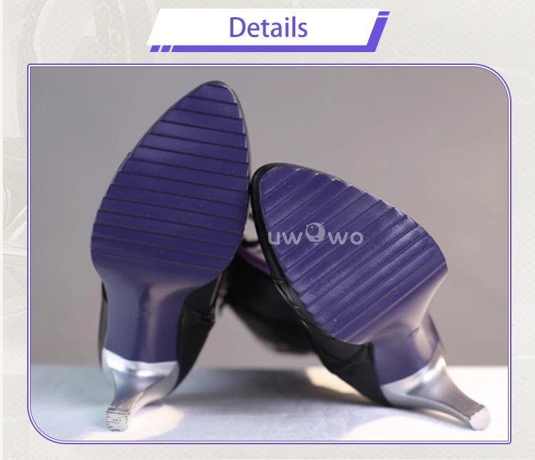 UWOWO Hysilens Shoes Game Honkai Star Rail Hysilens Cosplay Shoes 35-42 Halloween Shoes