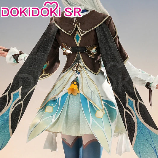 IN STOCK Firefly Cosplay Costume Game Honkai: Star Rail DokiDoki-SR HSR Female Cute Costume Outlet Firefly Cosplay Wig Halloween