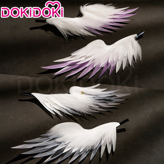 Sunday Robin Wings Headwear Headband Cosplay Props Game Honkai:Star Rail DokiDoki Sunday Electric Wings Robin Accessories